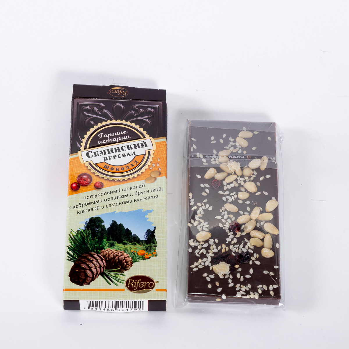 Шоколадная плитка «Семинский перевал» 55г